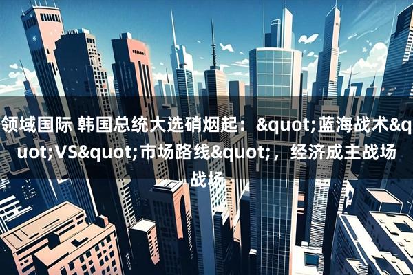 领域国际 韩国总统大选硝烟起：&quot;蓝海战术&quot;VS&quot;市场路线&quot;，经济成主战场